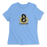 Womens 2X-Large CAROLINA_BLUE Relaxed Jersey T-Shirt