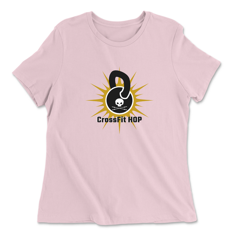 Womens 2X-Large PINK Relaxed Jersey T-Shirt