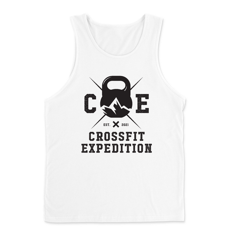 Mens 2X-Large WHITE Tank Top