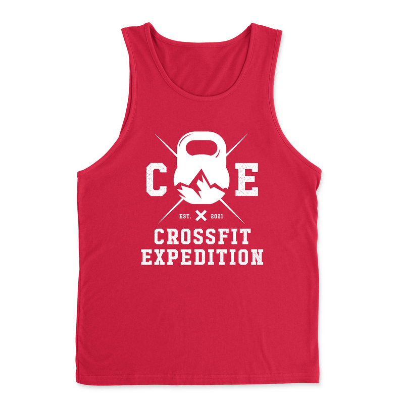 Mens 2X-Large RED Tank Top