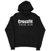 Mens 2X-Large BLACK Hooded T-Shirt