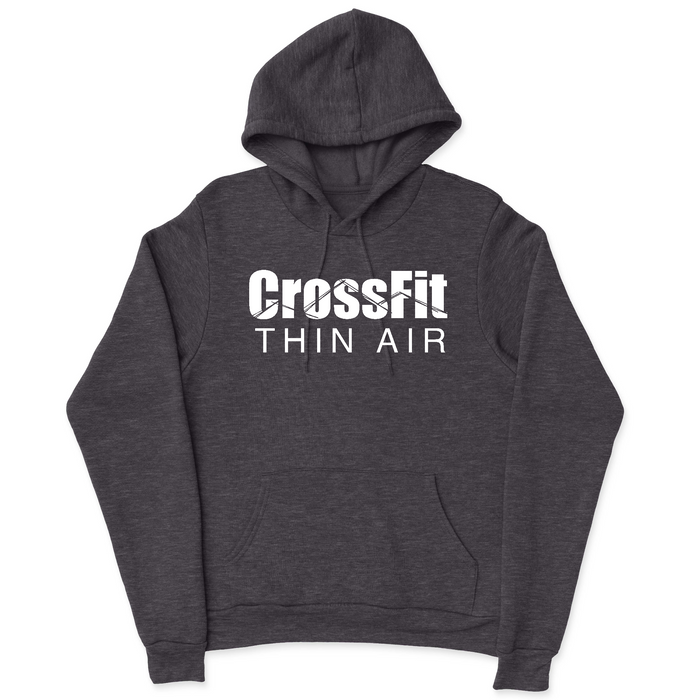 Mens 2X-Large CHARCOAL_HEATHER Hooded T-Shirt