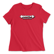 Womens 2X-Large RED Relaxed Jersey T-Shirt