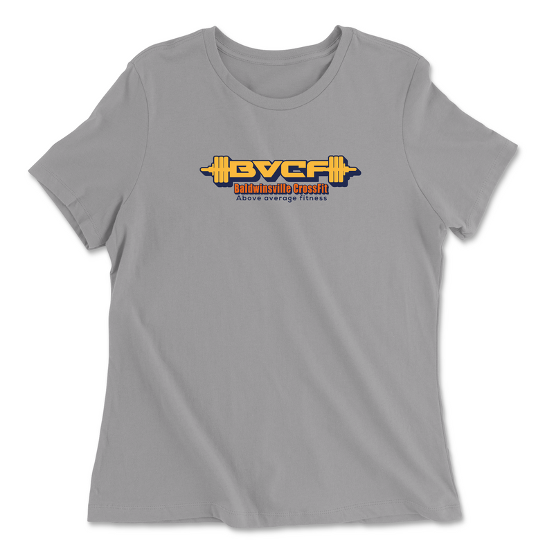 Womens 2X-Large SOLID_ATHLETIC_GREY Relaxed Jersey T-Shirt