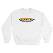 Mens 2X-Large WHITE Midweight Sweatshirt