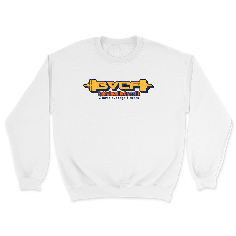 Mens 2X-Large WHITE Midweight Sweatshirt