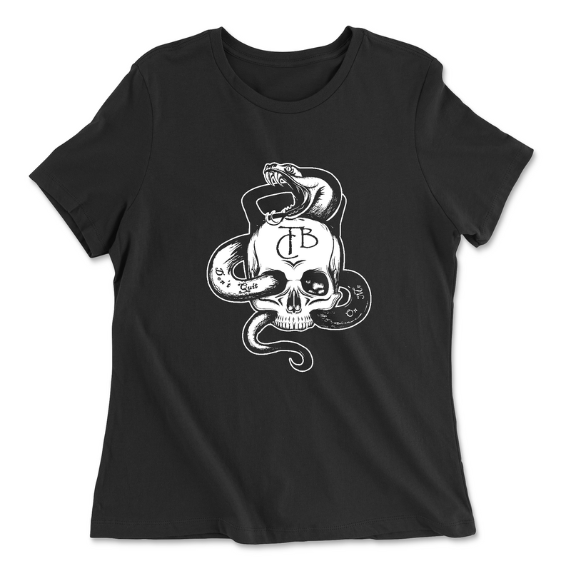 Womens 2X-Large BLACK Relaxed Jersey T-Shirt