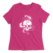 Womens 2X-Large BERRY Relaxed Jersey T-Shirt