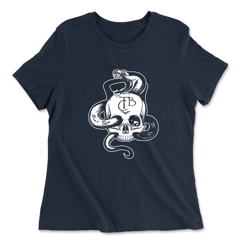 Womens 2X-Large NAVY Relaxed Jersey T-Shirt