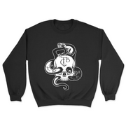 Mens 2X-Large BLACK Midweight Sweatshirt