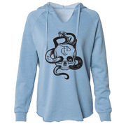 Womens 2X-Large MISTY_BLUE Hoodie