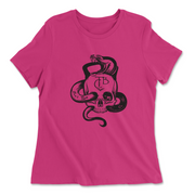 Womens 2X-Large BERRY Relaxed Jersey T-Shirt