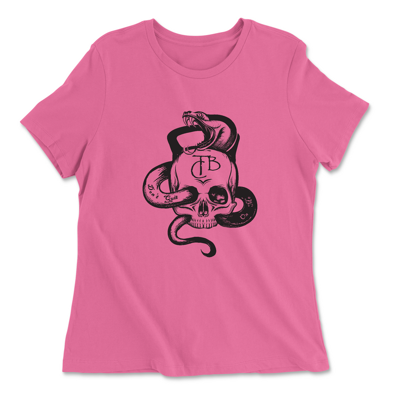 Womens 2X-Large CHARITY_PINK Relaxed Jersey T-Shirt