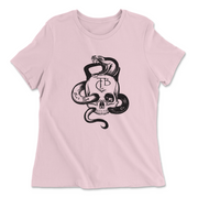 Womens 2X-Large PINK Relaxed Jersey T-Shirt