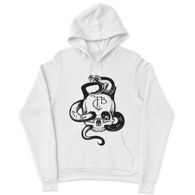 Mens 2X-Large WHITE Hoodie