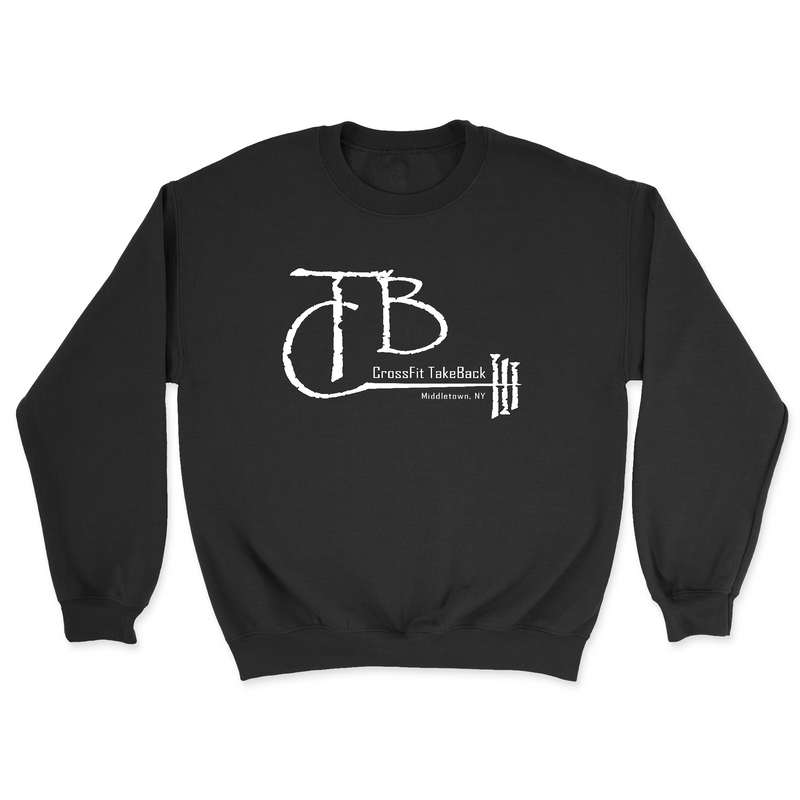 Mens 2X-Large BLACK Midweight Sweatshirt