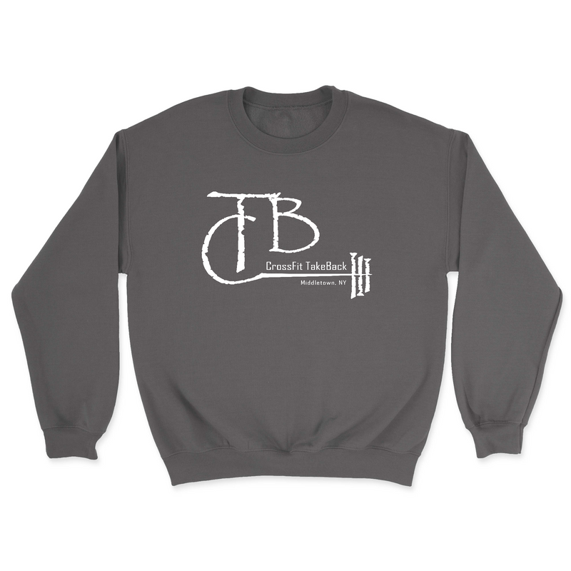 Mens 2X-Large CHARCOAL Midweight Sweatshirt