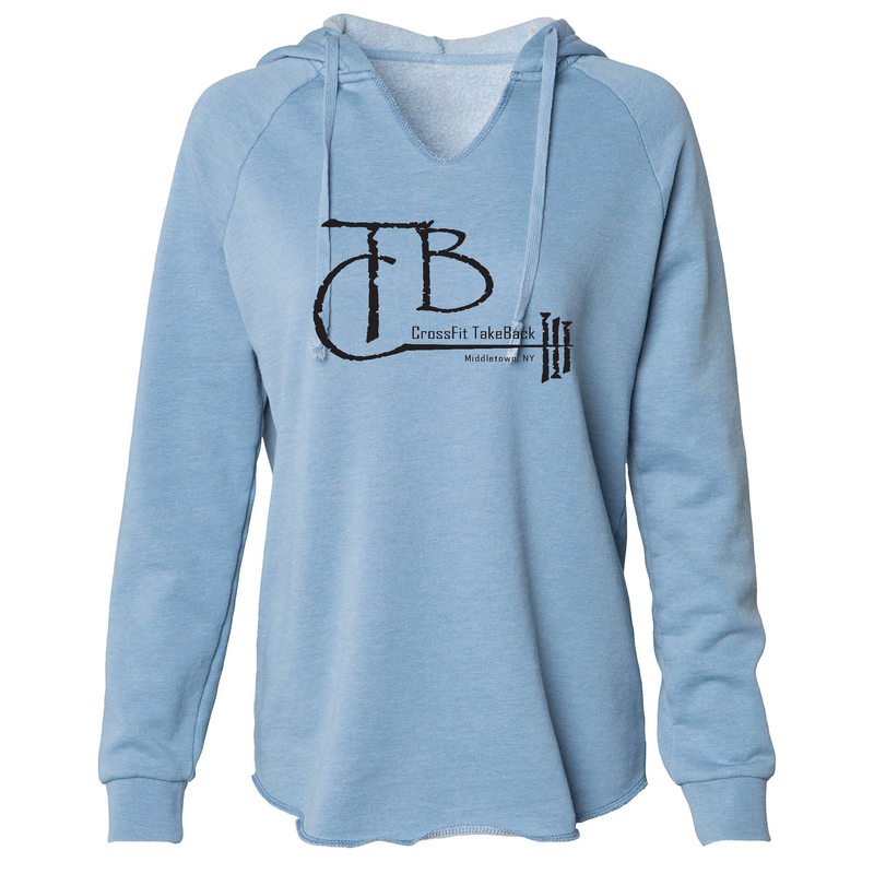 Womens 2X-Large MISTY_BLUE Hoodie