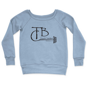 Womens 2X-Large MISTY_BLUE CrewNeck