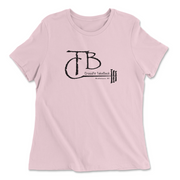 Womens 2X-Large PINK Relaxed Jersey T-Shirt