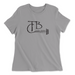 Womens 2X-Large SOLID_ATHLETIC_GREY Relaxed Jersey T-Shirt