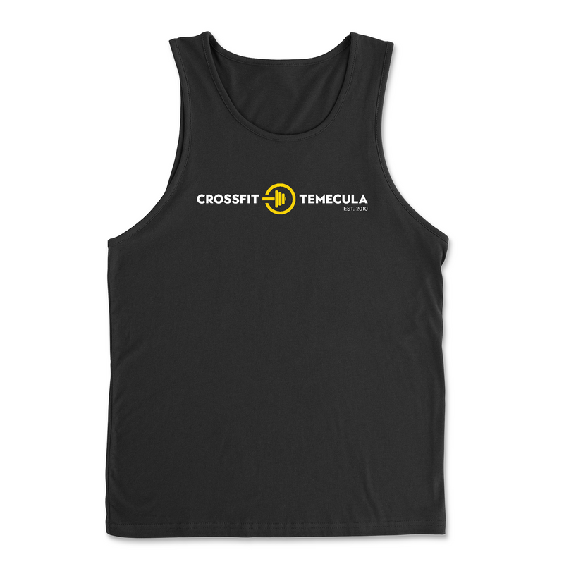 CrossFit Temecula Standard (White) Mens - Tank Top