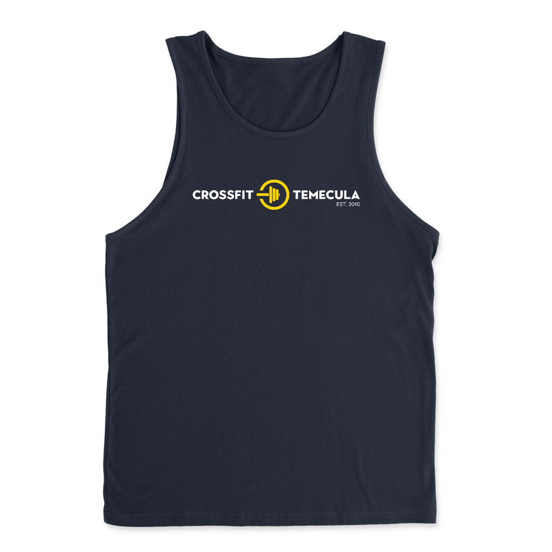 CrossFit Temecula Standard (White) Mens - Tank Top