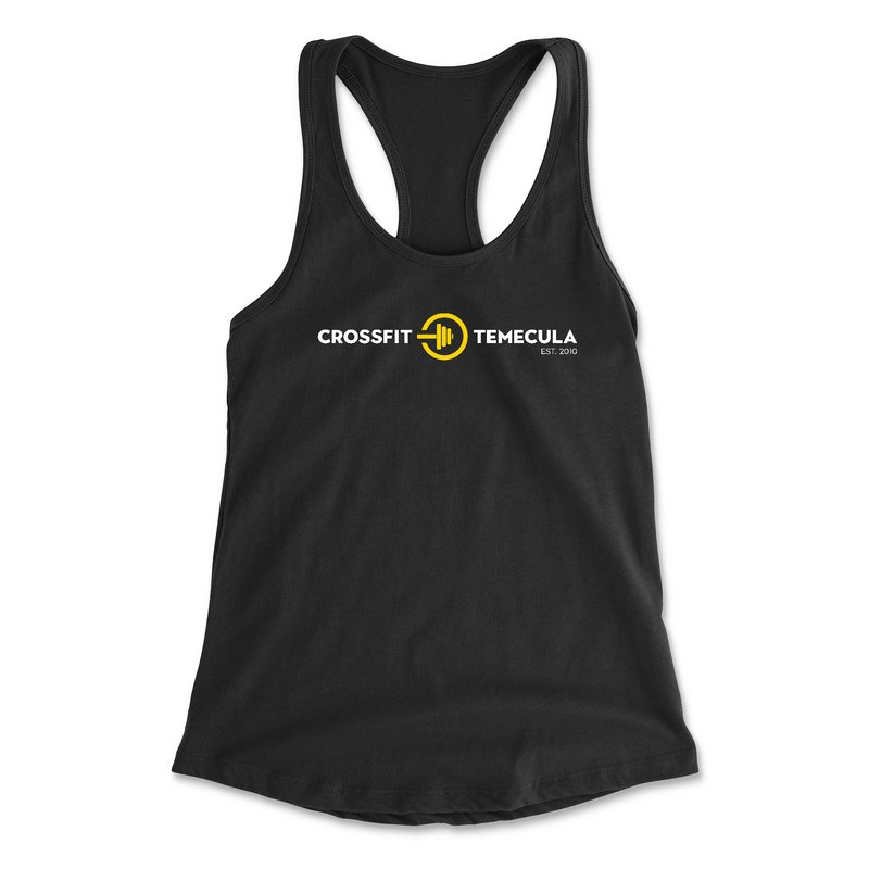 CrossFit Temecula Standard (White) Womens - Tank Top