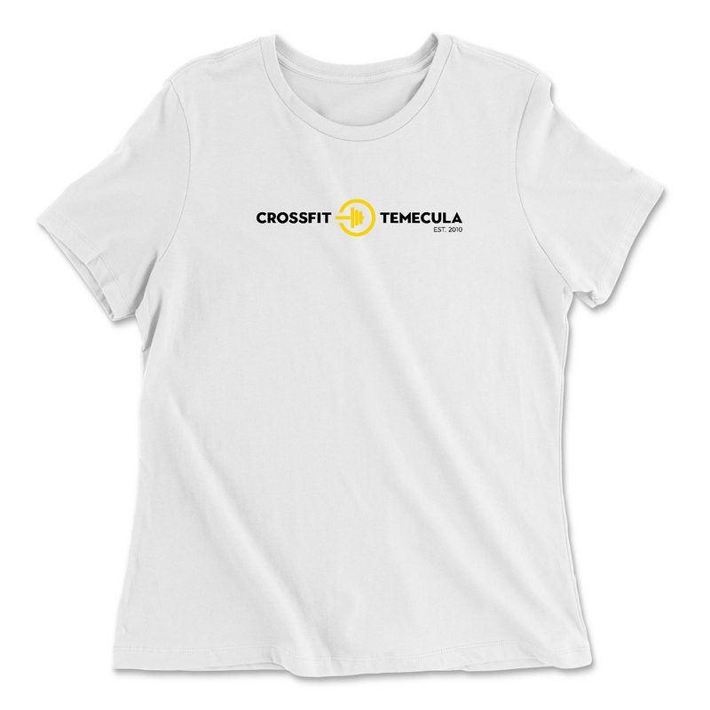 CrossFit Temecula Standard Womens - Relaxed Jersey T-Shirt