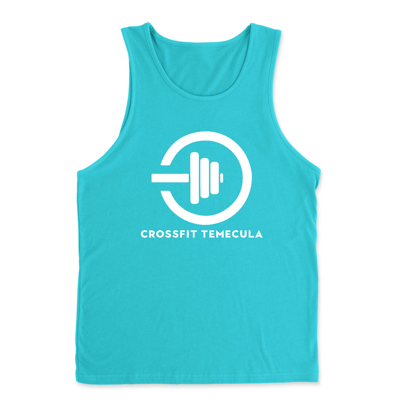 CrossFit Temecula One Color (White) Mens - Tank Top