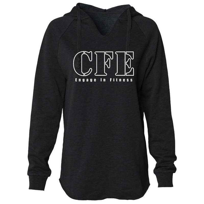 Womens 2X-Large BLACK Hoodie