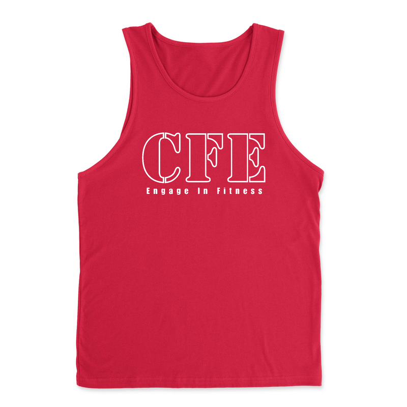 Mens 2X-Large RED Tank Top