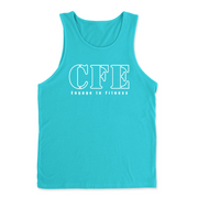 Mens 2X-Large TAHITI_BLUE Tank Top