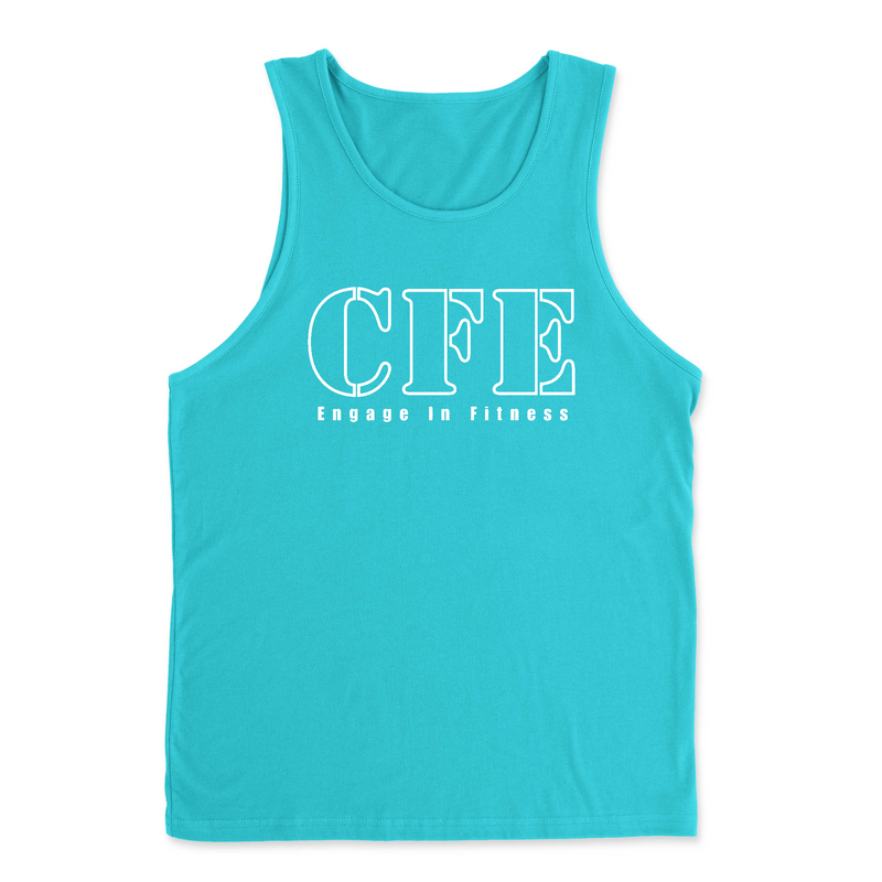 Mens 2X-Large TAHITI_BLUE Tank Top
