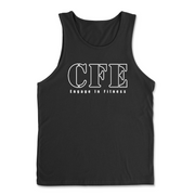 Mens 2X-Large BLACK Tank Top