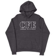 Mens 2X-Large CHARCOAL_HEATHER Hooded T-Shirt