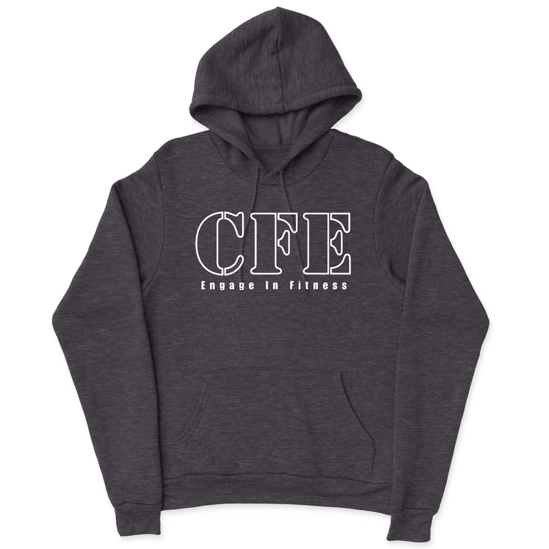 Mens 2X-Large CHARCOAL_HEATHER Hooded T-Shirt