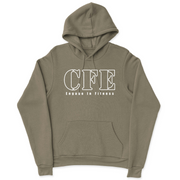 Mens 2X-Large OLIVE Hooded T-Shirt