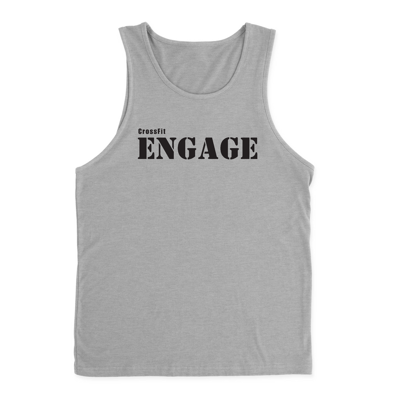 Mens 2X-Large HEATHER_GRAY Tank Top