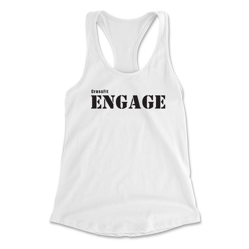 Womens 2X-Large WHITE Tank Top