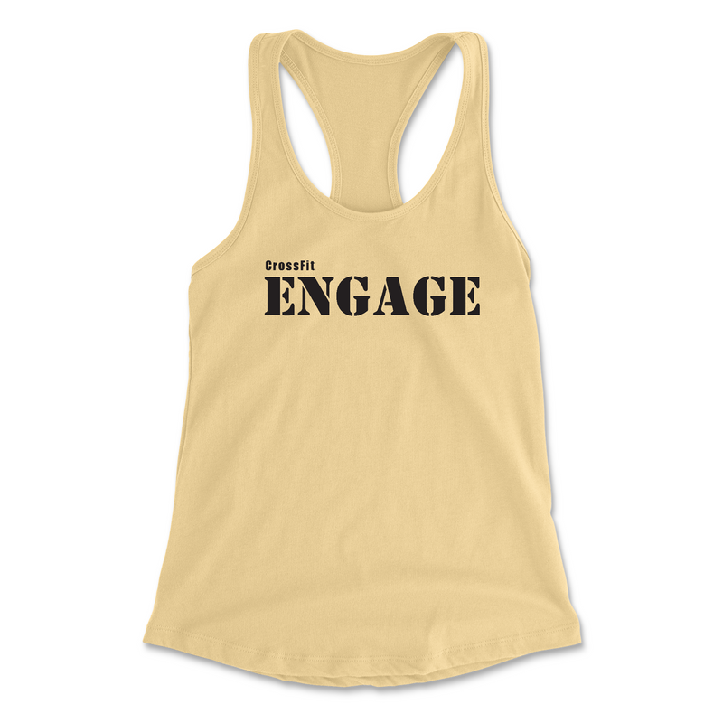 Womens 2X-Large BANANA_CREAM Tank Top