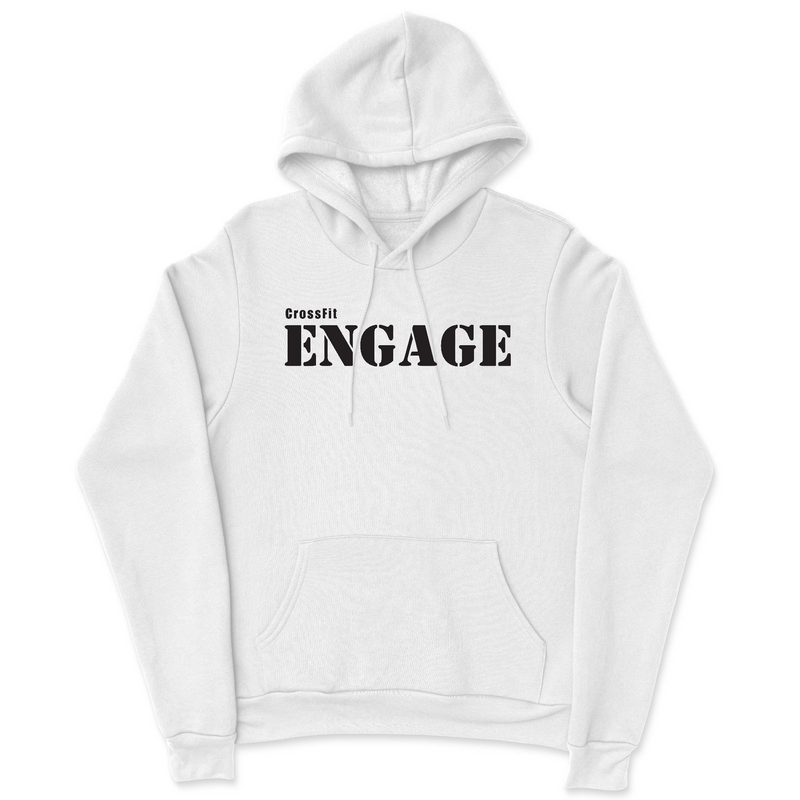 Mens 2X-Large WHITE Hoodie