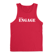 Mens 2X-Large RED Tank Top