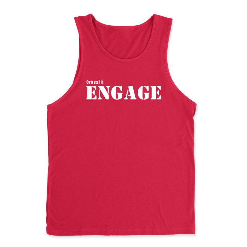 Mens 2X-Large RED Tank Top