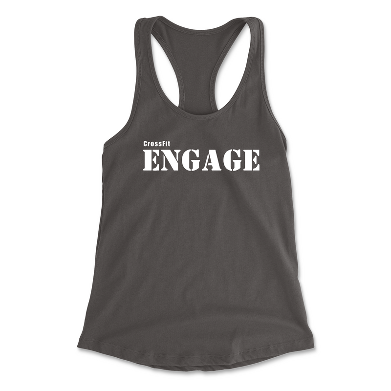 Womens 2X-Large DARK_GRAY Tank Top