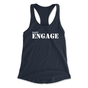 Womens 2X-Large INDIGO Tank Top