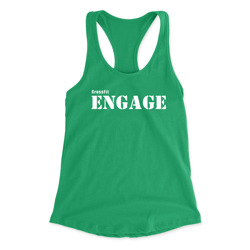 Womens 2X-Large KELLY_GREEN Tank Top