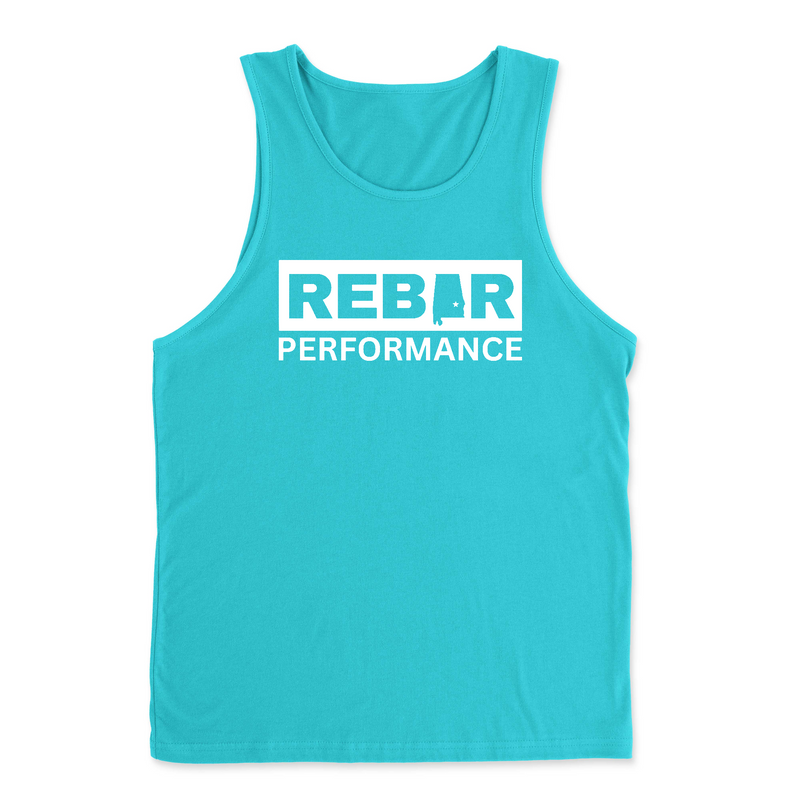 Mens 2X-Large TAHITI_BLUE Tank Top