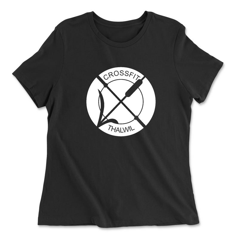 CrossFit Thalwil Standard (White) Womens - Relaxed Jersey T-Shirt