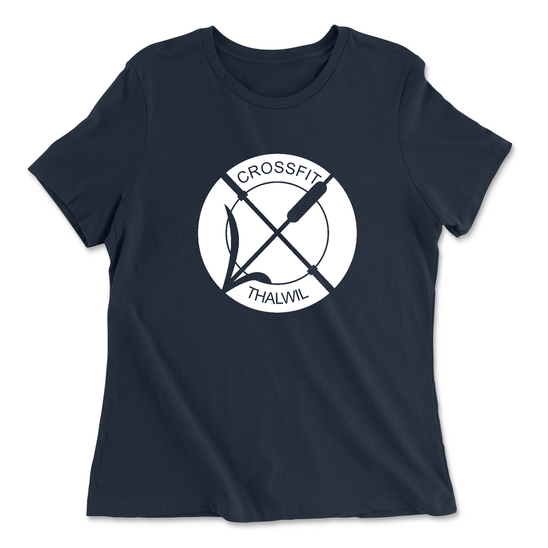 CrossFit Thalwil Standard (White) Womens - Relaxed Jersey T-Shirt